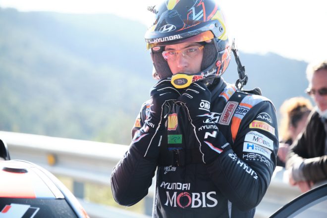 ティエリー・ヌービル（ヒュンダイi20クーペWRC）　2021年WRC第11戦スペイン