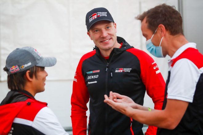 TOYOTA GAZOO Racing WRTのヤリ-マティ・ラトバラ代表（中央）
