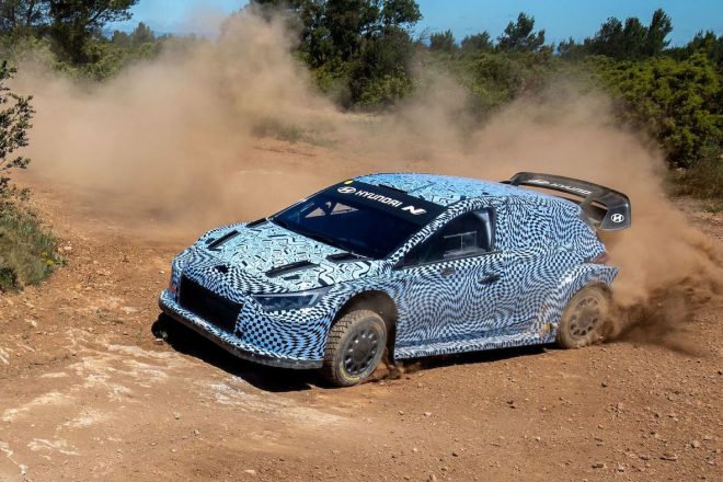 i20 Nがベース車両となるヒュンダイの次期ハイブリッド搭載WRCマシン