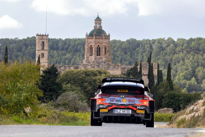 2021年WRC第11戦スペイン　ダニ・ソルド（ヒュンダイi20クーペWRC）