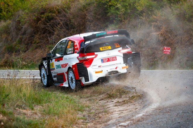 エルフィン・エバンス（トヨタ・ヤリスWRC）　2021年WRC第11戦スペイン