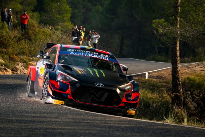 オリバー・ソルベルグ（ヒュンダイi20クーペWRC）　2021年WRC第11戦スペイン