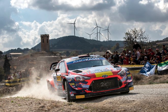 ニル・ソランス（ヒュンダイi20クーペWRC）　2021年WRC第11戦スペイン