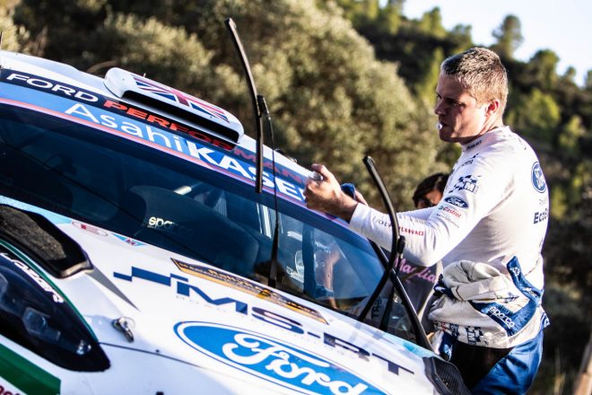 ガス・グリーンスミス（フォード・フィエスタWRC）　2021年WRC第11戦スペイン