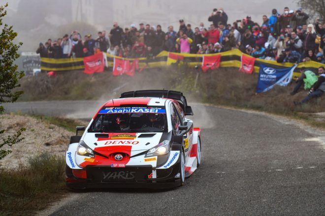 勝田貴元(トヨタ・ヤリスWRC) 2021年WRC第11戦スペイン