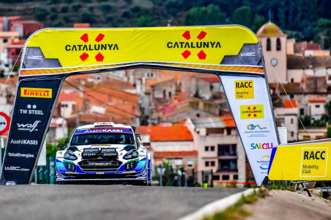 ガス・グリーンスミス(フォード・フィエスタWRC) 2021年WRC第11戦スペイン