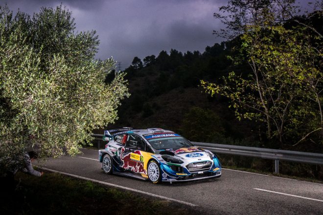 アドリアン・フルモー(フォード・フィエスタWRC) 2021年WRC第11戦スペイン