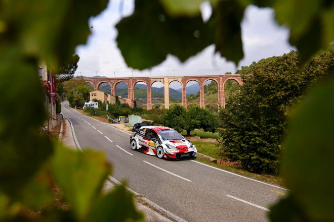 カッレ・ロバンペラ／ヨンネ・ハルットゥネン組（トヨタ・ヤリスWRC）　2021年WRC第11戦スペイン