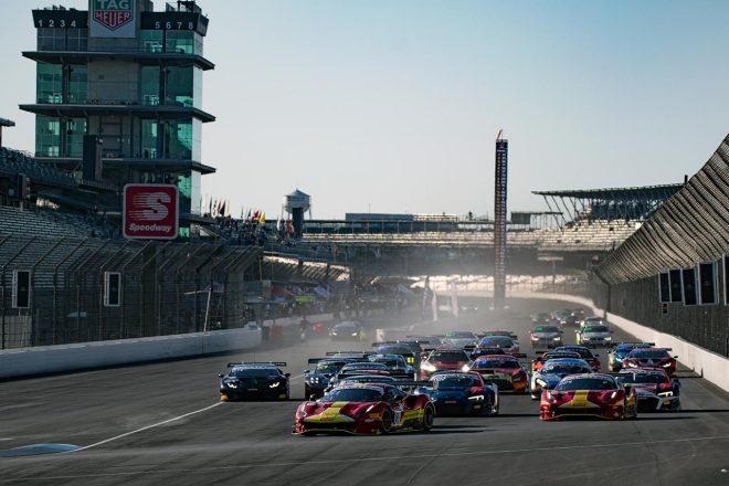 51号車フェラーリを先頭に8時間の決勝レースがスタート