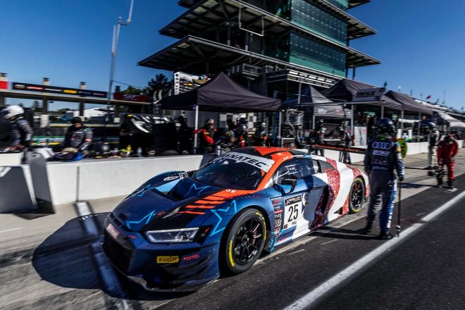 オーバーオールの優勝を飾ったアウディスポーツ・チーム・サンテロック