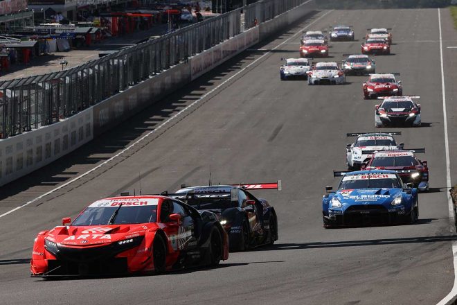 2021スーパーGT第5戦　GT500クラス決勝スタート