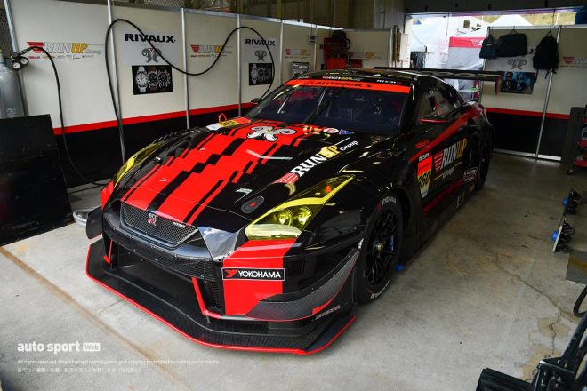 RUNUP RIVAUX GT-Rは今回新車で挑む。