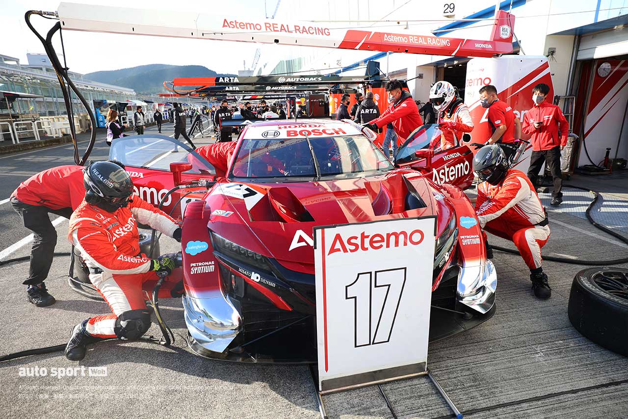 2021スーパーGT第6戦オートポリス　Astemo NSX-GT（塚越広大／ベルトラン・バゲット）