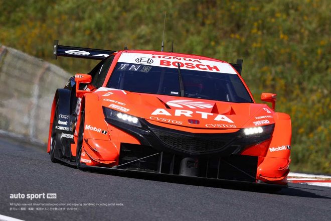 2021スーパーGT第6戦オートポリス　ARTA NSX-GT（野尻智紀／福住仁嶺）