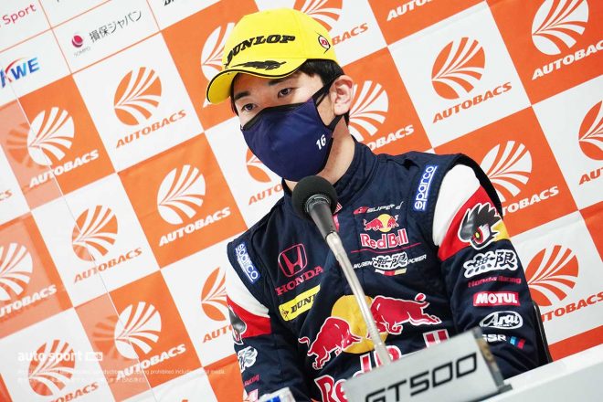 笹原右京（Red Bull MOTUL MUGEN NSX-GT）