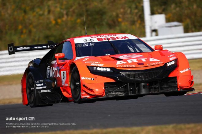 2021スーパーGT第6戦オートポリス　ARTA NSX-GT（野尻智紀／福住仁嶺）