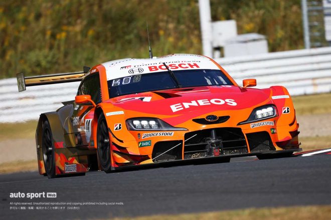 2021スーパーGT第6戦オートポリス　ENEOS X PRIME GR Supra（大嶋和也／山下健太）