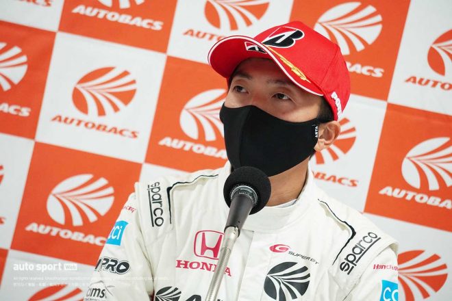 2021スーパーGT第6戦オートポリス　野尻智紀（ARTA NSX-GT）