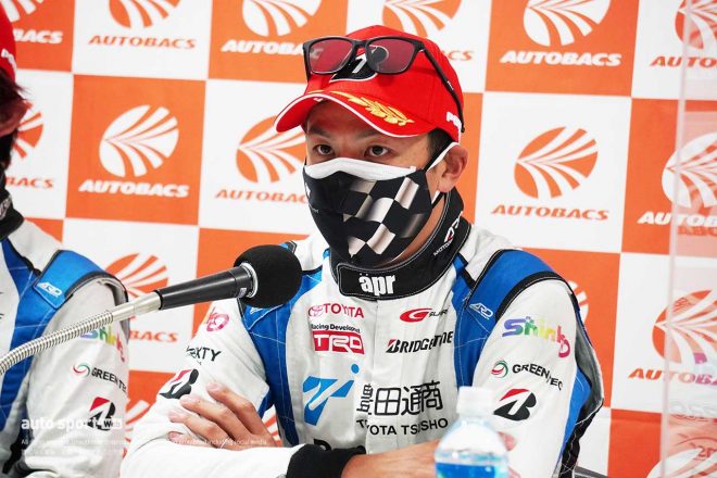 2021スーパーGT第6戦オートポリス　中山友貴（TOYOTA GR SPORT PRIUS PHV apr GT）