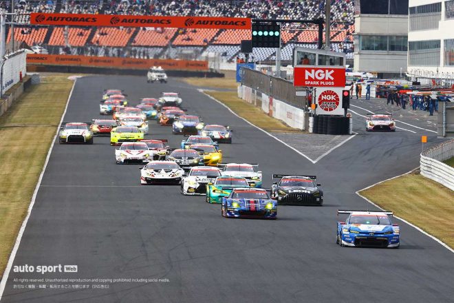 2021スーパーGT第6戦オートポリス GT300クラススタート