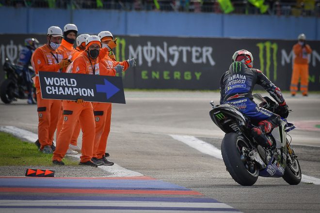 2021MotoGPチャンピオン：ファビオ・クアルタラロ（モンスターエナジー・ヤマハMotoGP）