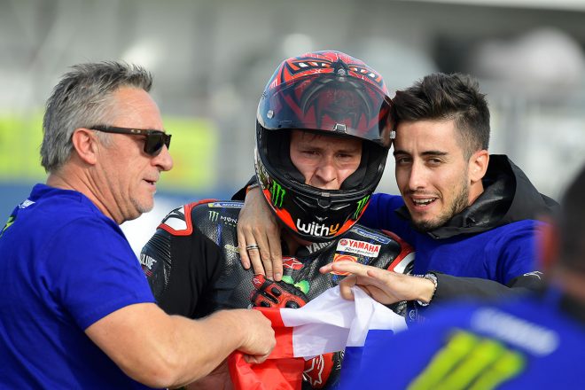 2021MotoGPチャンピオン：ファビオ・クアルタラロ（モンスターエナジー・ヤマハMotoGP）