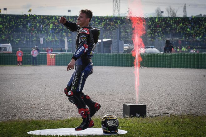 2021MotoGPチャンピオン：ファビオ・クアルタラロ（モンスターエナジー・ヤマハMotoGP）