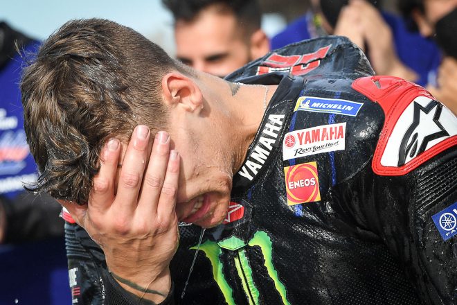 2021MotoGPチャンピオン：ファビオ・クアルタラロ（モンスターエナジー・ヤマハMotoGP）