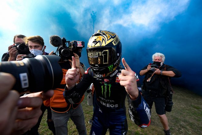 2021MotoGPチャンピオン：ファビオ・クアルタラロ（モンスターエナジー・ヤマハMotoGP）