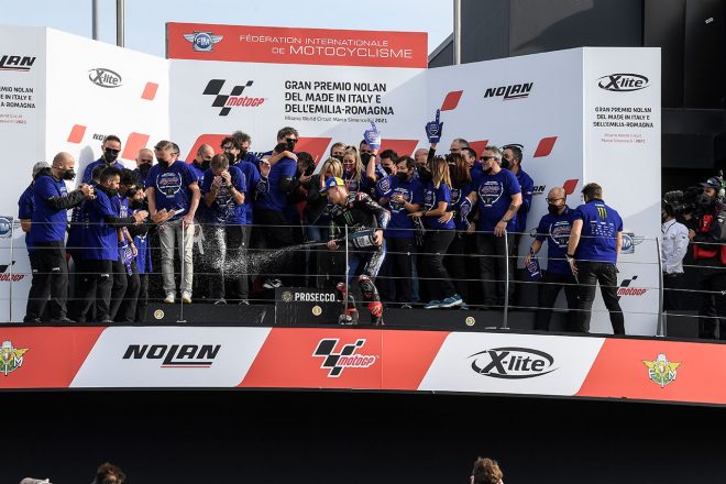 2021MotoGPチャンピオン：ファビオ・クアルタラロ（モンスターエナジー・ヤマハMotoGP）