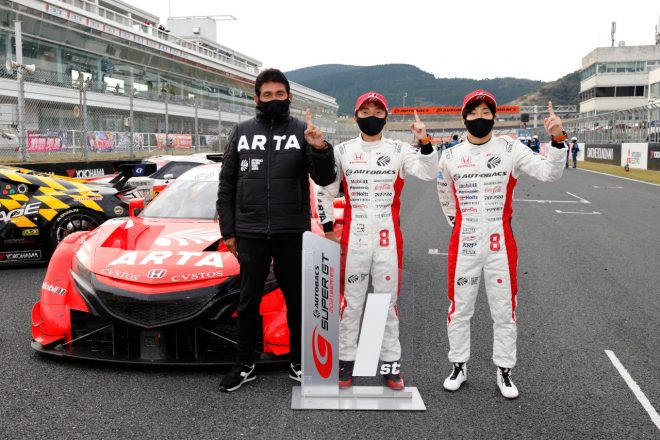 2021スーパーGT第6戦オートポリス　ARTA NSX-GT（鈴木亜久里監督／野尻智紀／福住仁嶺）