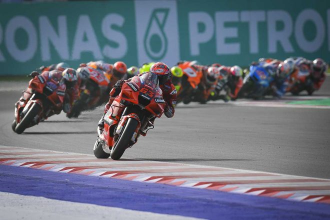 2021年MotoGP第16戦エミリア・ロマーニャGP　フランセスコ・バニャイア（ドゥカティ・レノボ・チーム）