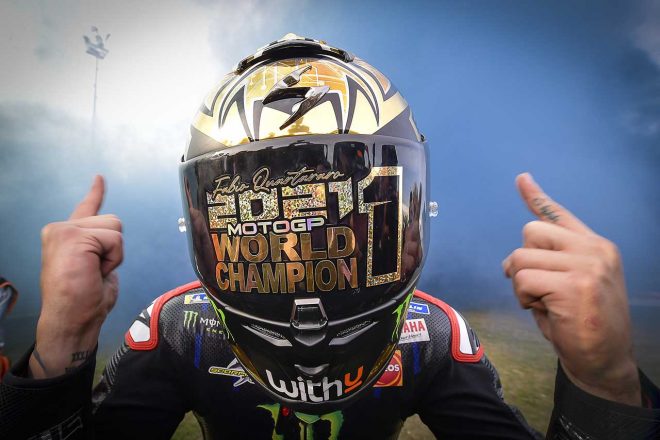 2021年MotoGP第16戦エミリア・ロマーニャGP　ファビオ・クアルタラロ（モンスターエナジー・ヤマハMotoGP）