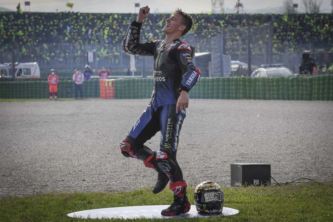 2021年MotoGP第16戦エミリア・ロマーニャGP　ファビオ・クアルタラロ（モンスターエナジー・ヤマハMotoGP）