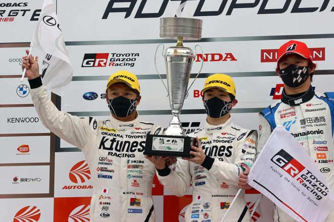 2021スーパーGT第6戦オートポリス　K-tunes RC F GT3（新田守男／阪口晴南）