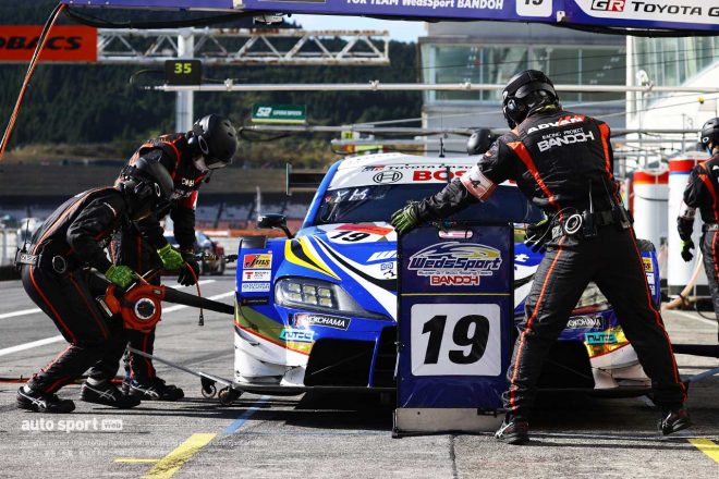 2021スーパーGT第6戦オートポリス　WedsSport ADVAN GR Supra（国本雄資／宮田莉朋）