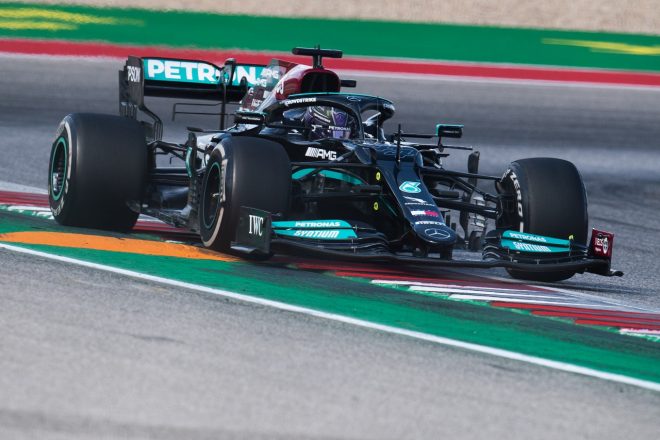 2021年F1第17戦アメリカGP　ルイス・ハミルトン（メルセデス）