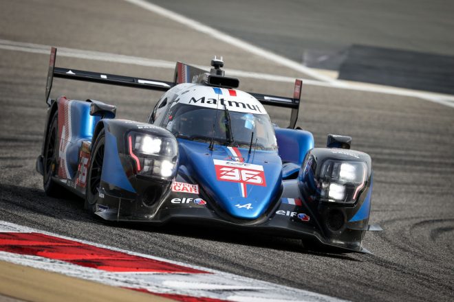 アルピーヌ・エルフ・マットミュートの36号車アルピーヌA480・ギブソン　2021年WEC第5戦バーレーン6時間レース