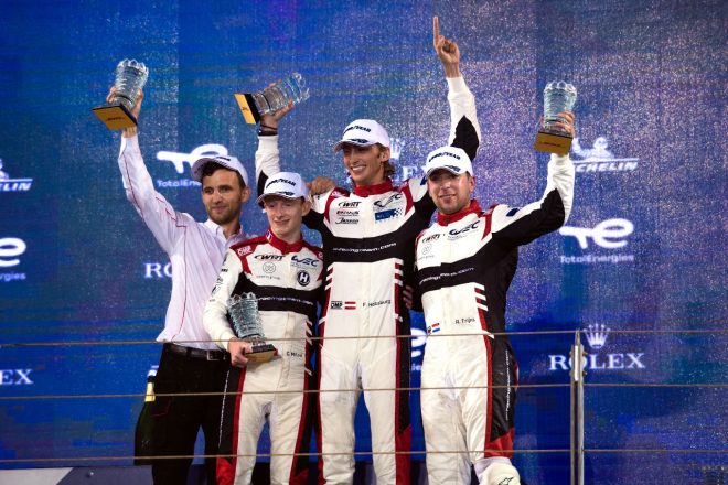 LMP2クラスで優勝し、ランキングトップに浮上したチームWRT　2021年WEC第5戦バーレーン6時間レース