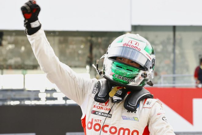 今季2勝目を掴み取った福住仁嶺（DOCOMO TEAM DANDELION RACING）