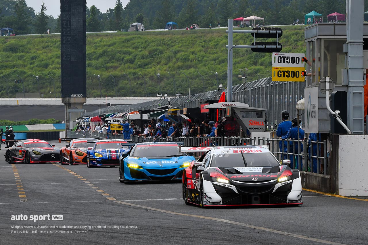 スーパーGT第4戦でのModulo NSX-GT