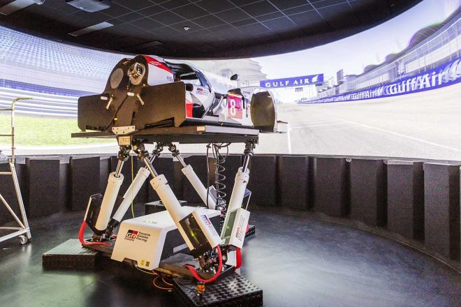 ドイツ・ケルンのTGRヨーロッパ内にあるシミュレーター