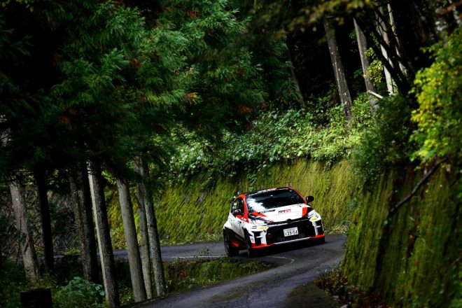 眞貝知志/安藤裕一組(トヨタGRヤリスGR4ラリー)