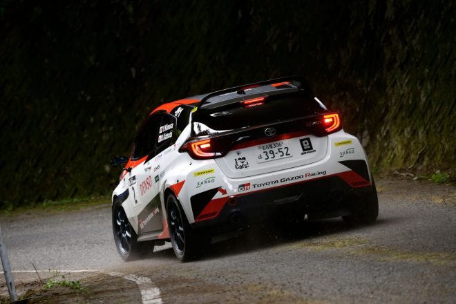 勝田範彦/木村裕介組(トヨタGRヤリスGR4ラリー)