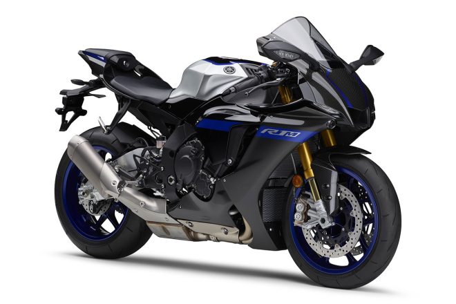 ヤマハYZF-R1M ABS（ブルーイッシュホワイトメタリック2）