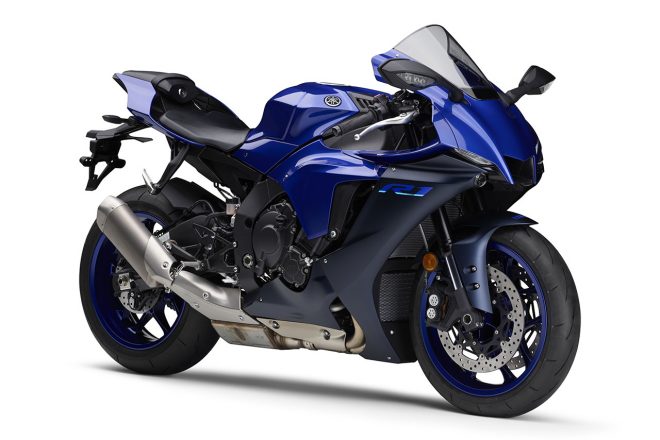 ヤマハYZF-R1 ABS（ディープパープリッシュブルーメタリックC）