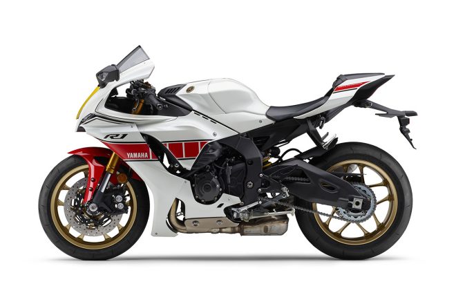ヤマハYZF-R1 ABS WGP 60th Anniversary（シルキーホワイト）