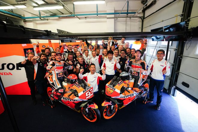 マルク・マルケスとポル・エスパルガロがワン・ツーフィニッシュ／2021MotoGP第16戦エミリア・ロマーニャGP