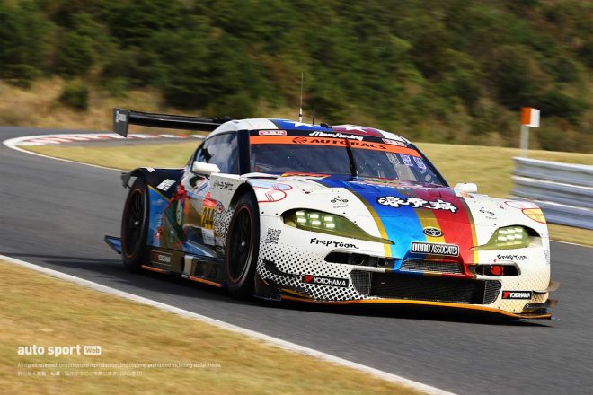 2021スーパーGT第6戦オートポリス　たかのこの湯 GR Supra GT（三宅淳詞／堤優威）