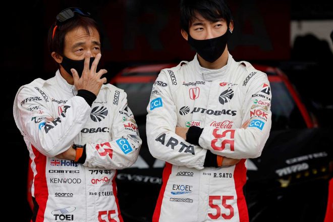高木真一＆佐藤蓮（ARTA NSX GT3）